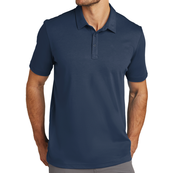 Travis Mathew Oceanside Solid Polo, Blue Nights, Front view
