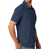 Travis Mathew Oceanside Solid Polo, Blue Nights, Right Sleeve view