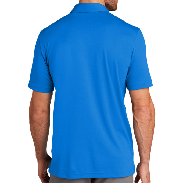 Travis Mathew Oceanside Solid Polo, Classic Blue, Back view