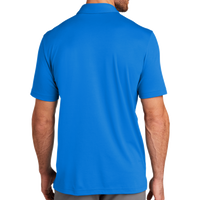 Travis Mathew Oceanside Solid Polo, Classic Blue, Back view