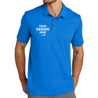 Travis Mathew Oceanside Solid Polo, Classic Blue, Front view, Mockup