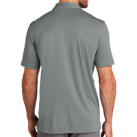 Travis Mathew Oceanside Solid Polo, Quiet Shade Grey, Back view