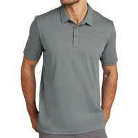 Travis Mathew Oceanside Solid Polo, Quiet Shade Grey, Front view
