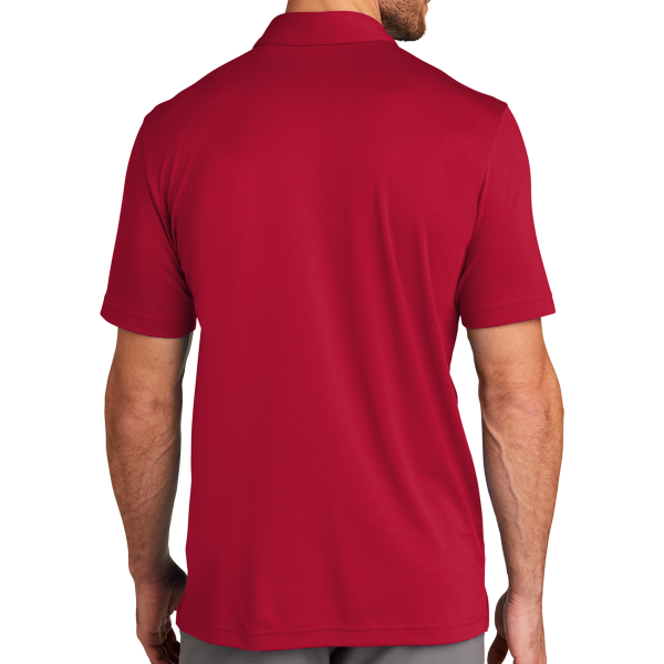 Travis Mathew Oceanside Solid Polo, Scooter Red, Back view