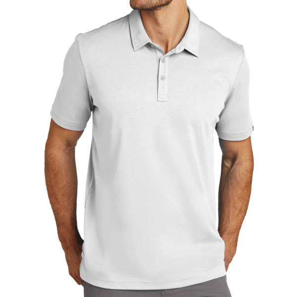 Travis Mathew Oceanside Solid Polo, White, Front view