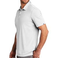 Travis Mathew Oceanside Solid Polo, White, Left Sleeve view