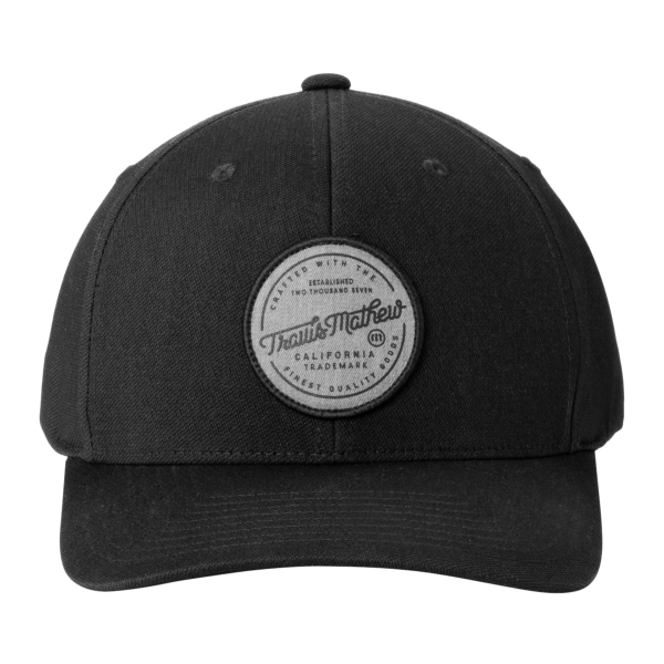 Travis Mathew On Ice Patch Cap, Black, Front view