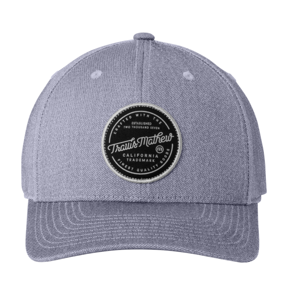 Travis Mathew On Ice Patch Cap, Quiet Shade Grey Heather, Front view