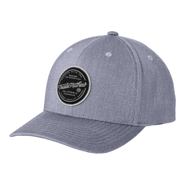 Travis Mathew On Ice Patch Cap, Quiet Shade Grey Heather, Left Side view