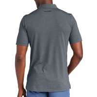 Travis Mathew Sunnyvale Polo, Blue Nights Heather, Back view