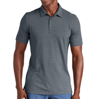 Travis Mathew Sunnyvale Polo, Blue Nights Heather, Front view