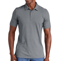 Travis Mathew Sunnyvale Polo, Dark Grey Heather, Front view