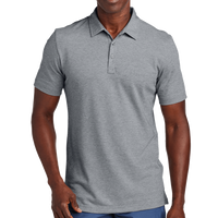 Travis Mathew Sunnyvale Polo, Light Grey Heather, Front view