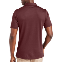 Travis Mathew Sunnyvale Polo, Oxblood Heather, Back view