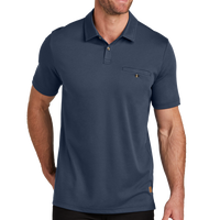 Travis Mathew Sunsetters Pocket Polo, Blue Nights, Front view
