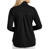 Travis Mathew Women's Coveside Full Zip, Black, Back view