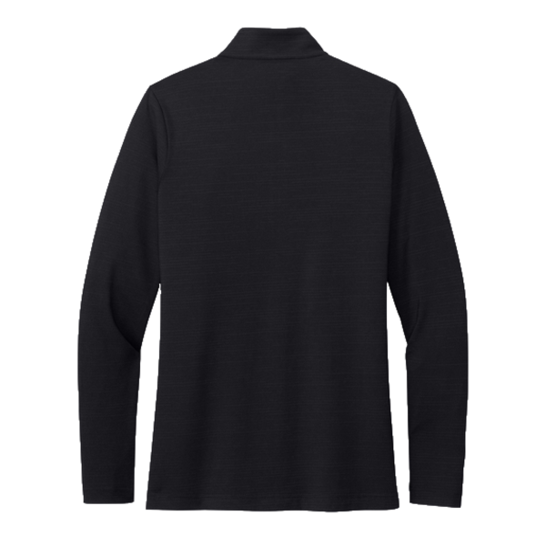 Travis Mathew Women's Crestview 1/4 Zip, Black, Back view