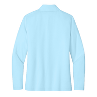 Travis Mathew Women's Crestview 1/4 Zip, Dream Blue, Back view