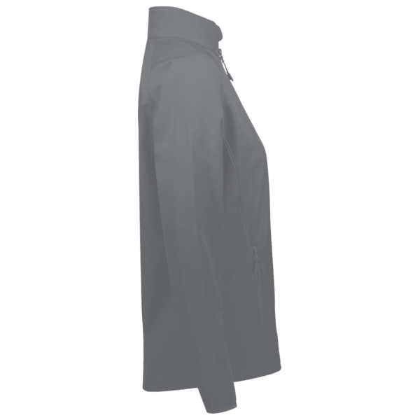 Travis Mathew Women's Crestview 1/4 Zip, Grey Heather, Right Sleeve view