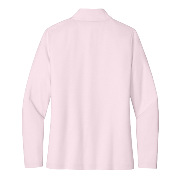 Travis Mathew Women's Crestview 1/4 Zip, Stone Pink, Back view