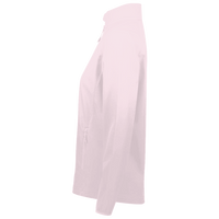 Travis Mathew Women's Crestview 1/4 Zip, Stone Pink, Left Sleeve view
