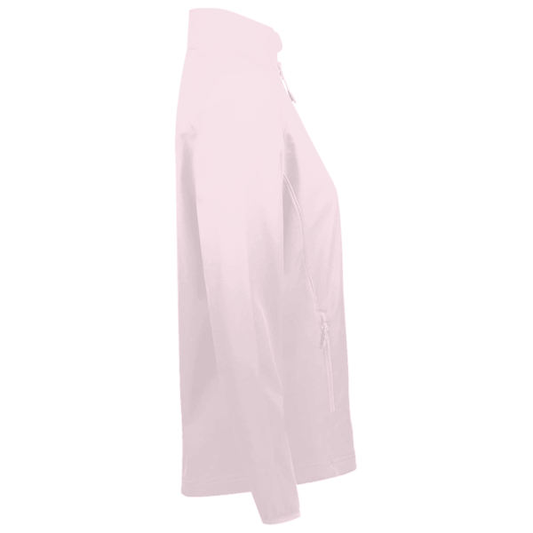 Travis Mathew Women's Crestview 1/4 Zip, Stone Pink, Right Sleeve view