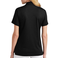 Travis Mathew Women's Oceanside Solid Polo, Black, Back view