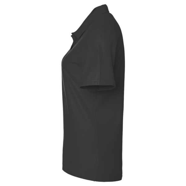 Travis Mathew Women's Sunnyvale Polo, Black Heather, Left Sleeve view