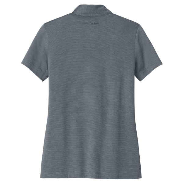 Travis Mathew Women's Sunnyvale Polo, Blue Nights Heather, Back view