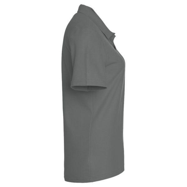 Travis Mathew Women's Sunnyvale Polo, Dark Grey Heather, Right Sleeve view