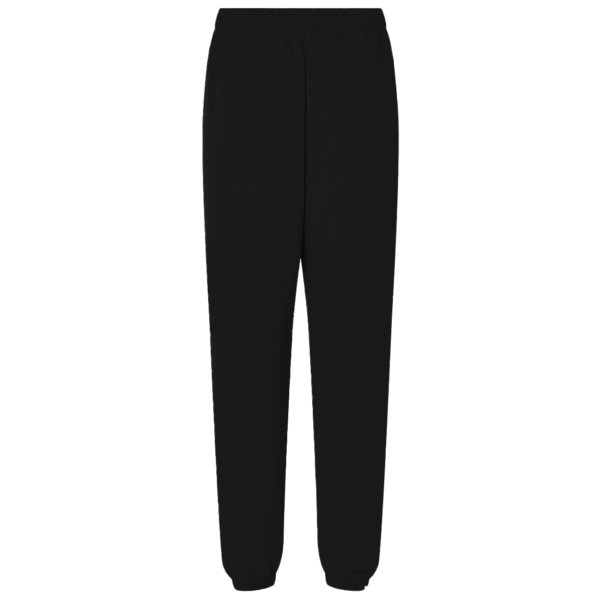 TriDri Men's Spun Dyed Joggers, Black, Back view