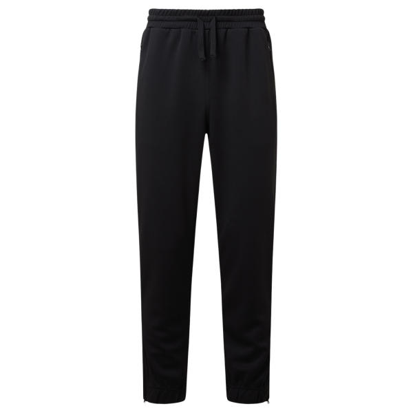 TriDri Men's Spun Dyed Joggers, Black, Front view