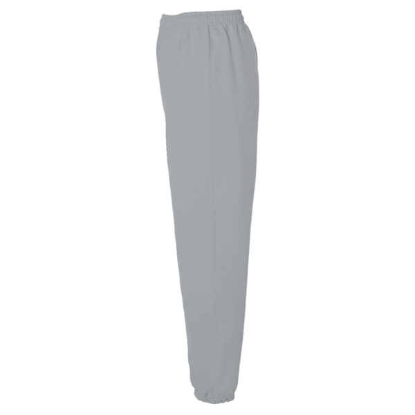 TriDri Men's Spun Dyed Joggers, Grey Melange, Left Side view
