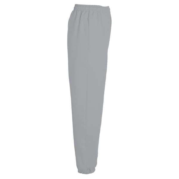 TriDri Men's Spun Dyed Joggers, Grey Melange, Right Side view