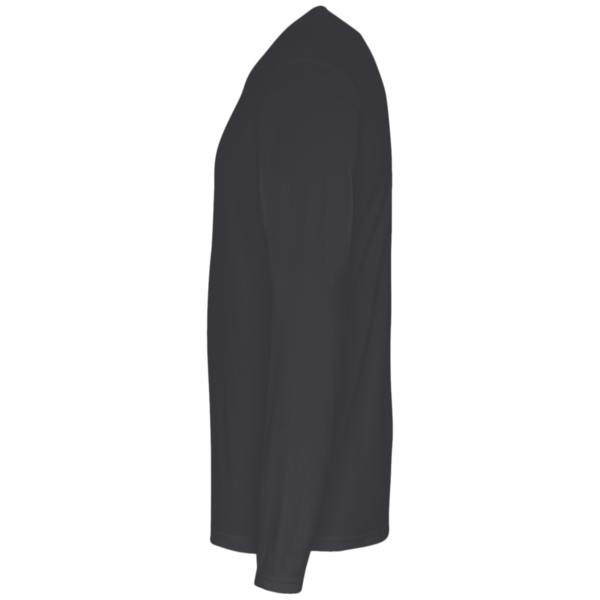 TriDri Unisex Panelled Long Sleeve Tech T-Shirt, Black, Left Sleeve view