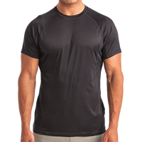 TriDri Unisex Panelled Tech T-Shirt, French Navy, Front view