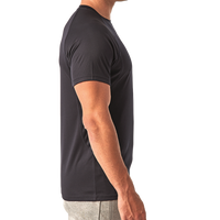 TriDri Unisex Panelled Tech T-Shirt, French Navy, Right Sleeve view