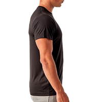 TriDri Unisex Recycled Performance T-Shirt, Black, Right Sleeve view