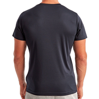 TriDri Unisex Recycled Performance T-Shirt, French Navy, Back view