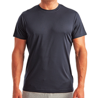 TriDri Unisex Recycled Performance T-Shirt, French Navy, Front view