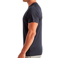 TriDri Unisex Recycled Performance T-Shirt, French Navy, Left Sleeve view