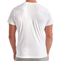 TriDri Unisex Recycled Performance T-Shirt, White, Back view