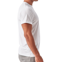 TriDri Unisex Recycled Performance T-Shirt, White, Right Sleeve view