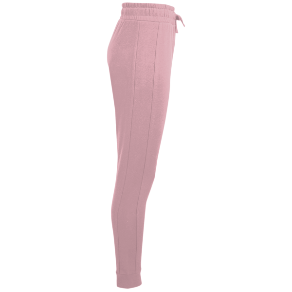 TriDri Women's Fitted Maria Joggers, Light Pink, Right Side view