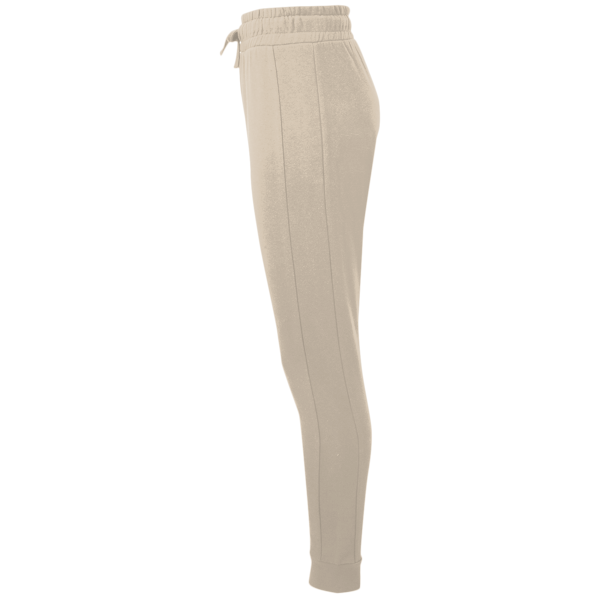 TriDri Women's Fitted Maria Joggers, Nude, Left Side view
