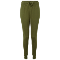 TriDri Women's Fitted Maria Joggers, Olive, Front view