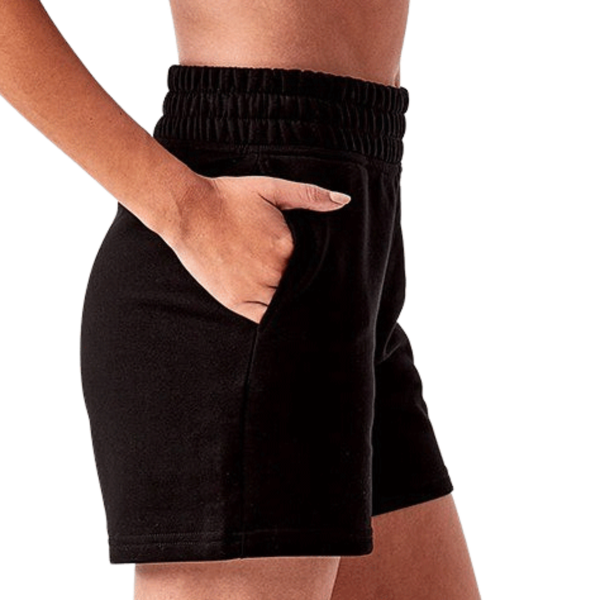 TriDri Women's Maria Jogger Shorts, Black, Right Side view