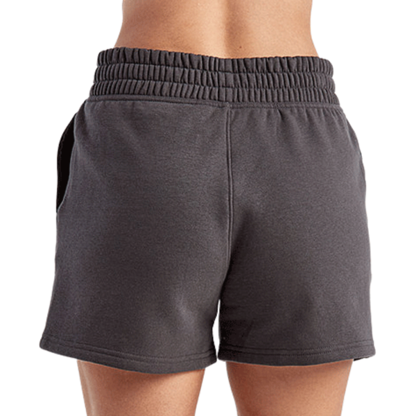 TriDri Women's Maria Jogger Shorts, Charcoal, Back view