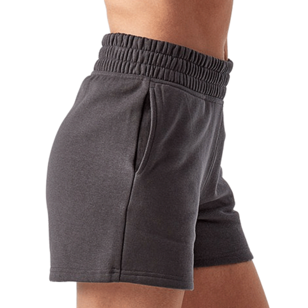TriDri Women's Maria Jogger Shorts, Charcoal, Right Side view