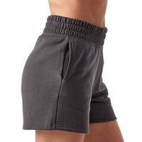 TriDri Women's Maria Jogger Shorts, Charcoal, Right Side view